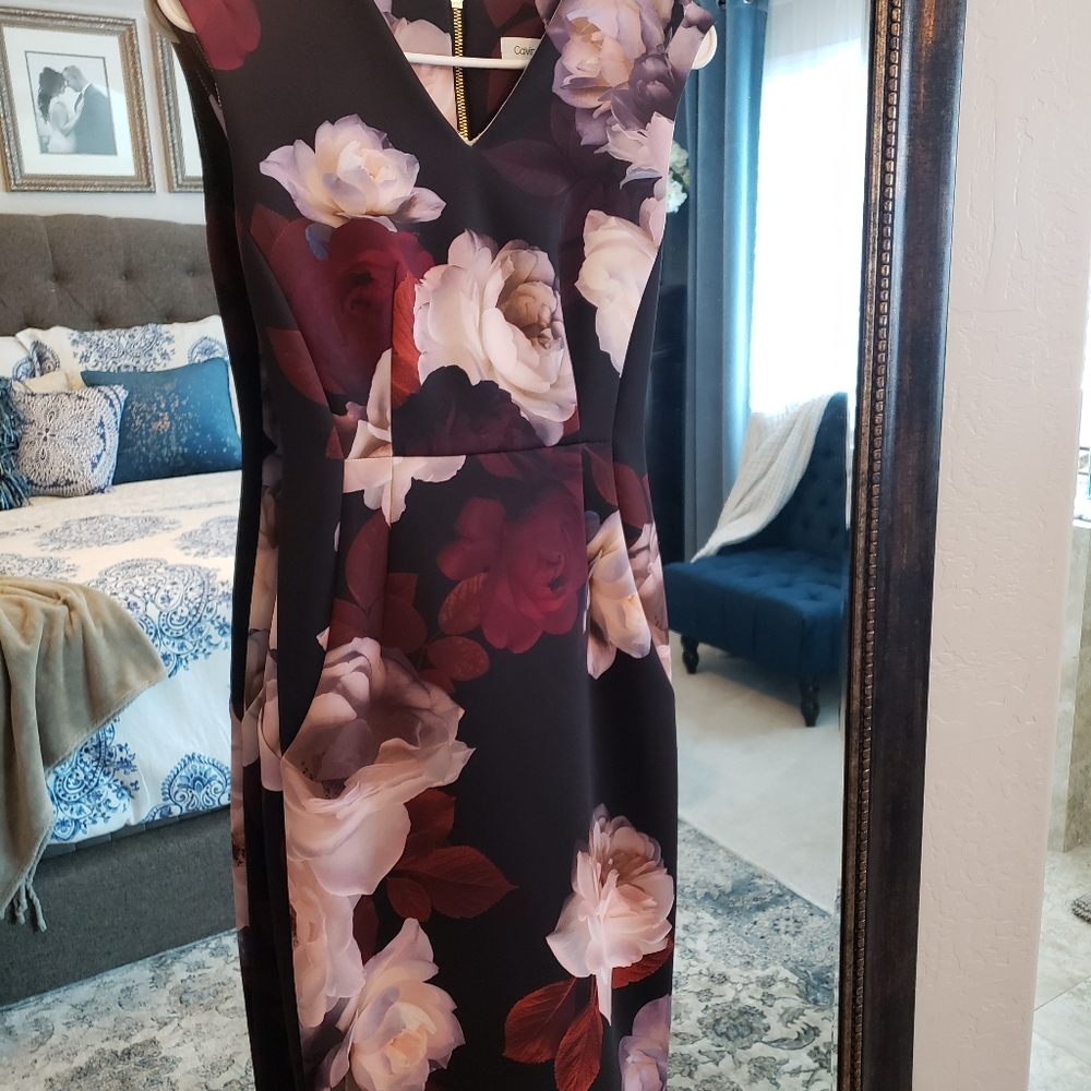 Calvin Klein Floral Dress